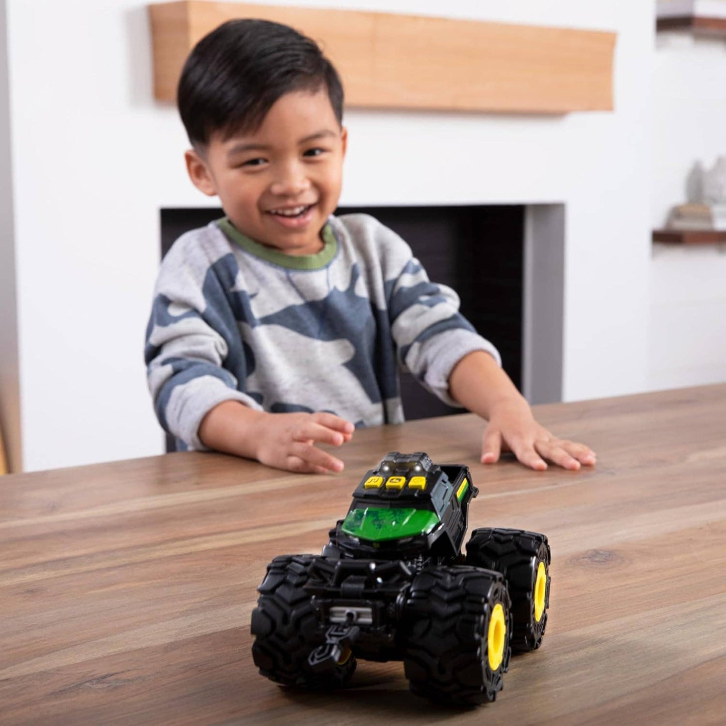 TOMY 6 Inch John Deere Toddler Toys Monster Treads Gator - Leah Jean Boutique
