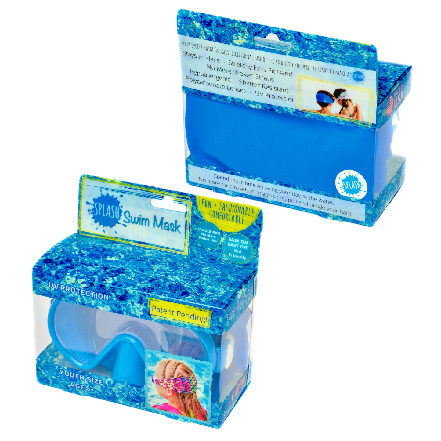 MASK- 'Merica Swim Mask - Leah Jean Boutique