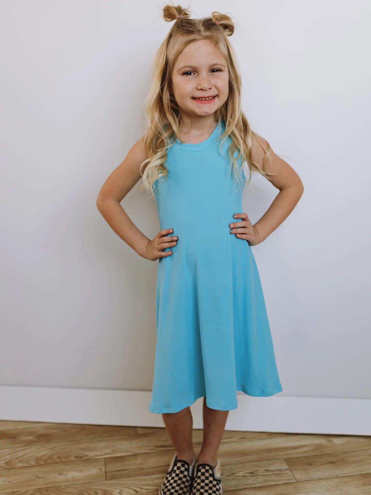 Blue Racerback Dress Blue Racerback Dress