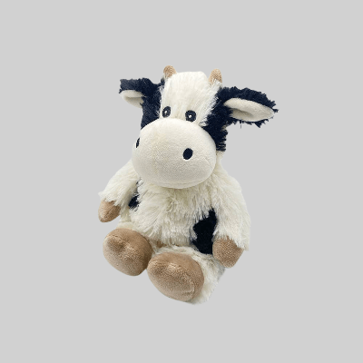 Black and White Cow Junior Warmies - Leah Jean Boutique