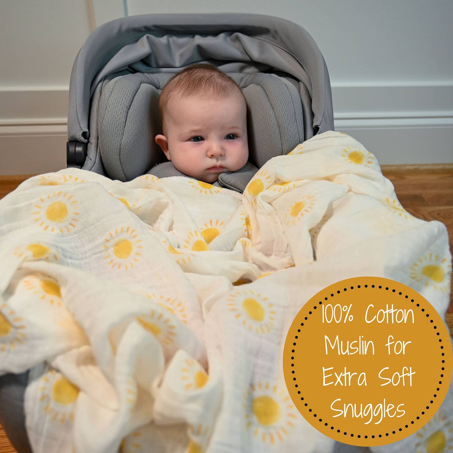 Beautiful Day Baby Swaddle Blanket