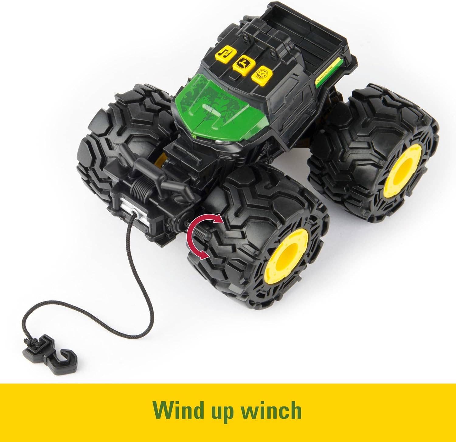 TOMY 6 Inch John Deere Toddler Toys Monster Treads Gator - Leah Jean Boutique