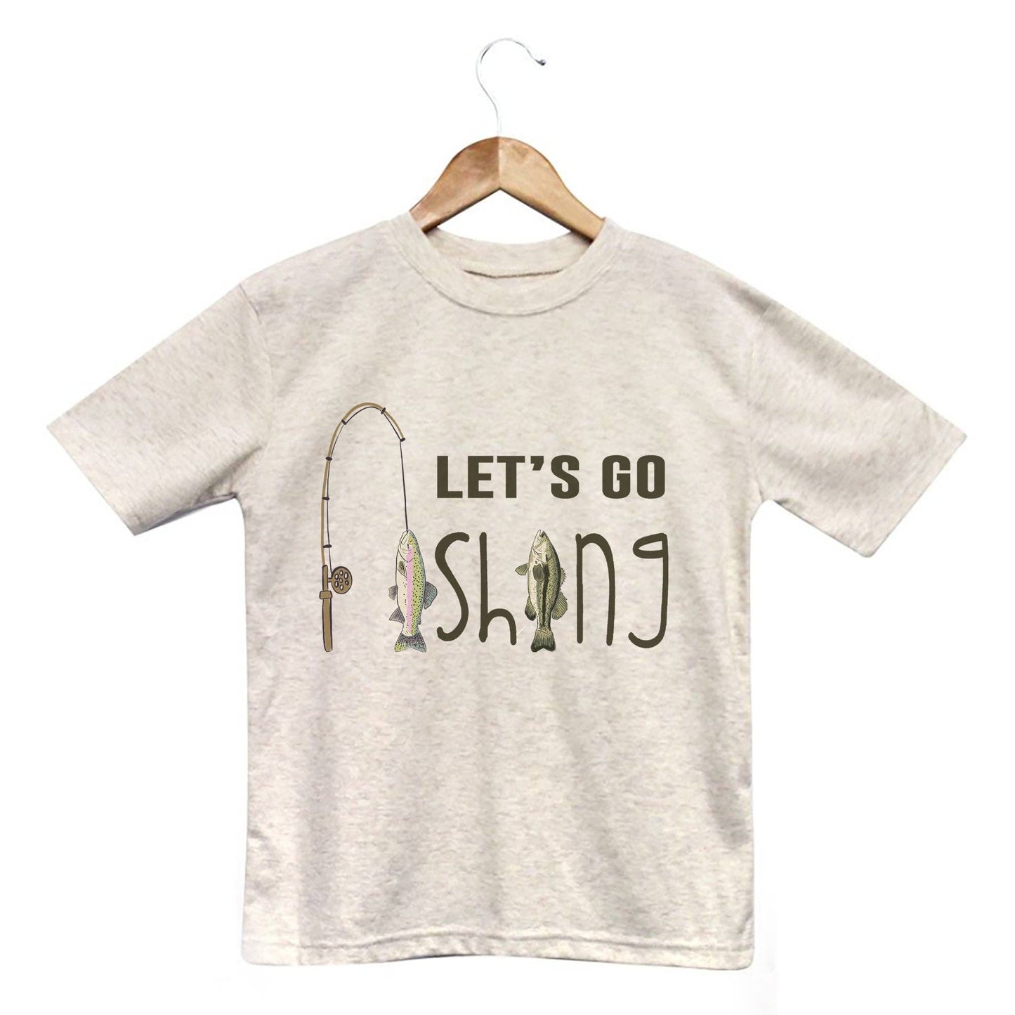 Let's Go Fishing T-shirt - Leah Jean Boutique