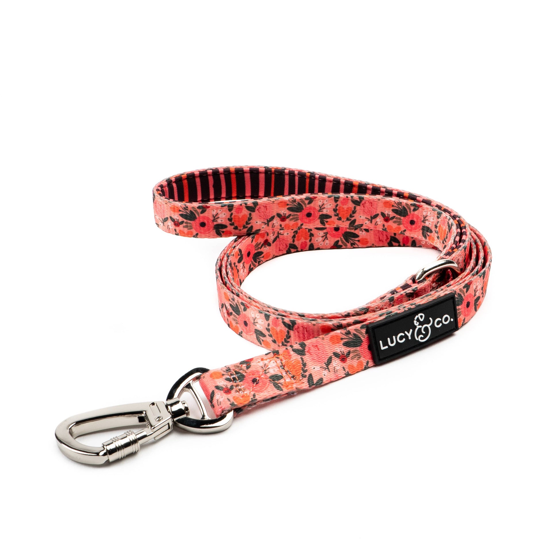 Posy Pink Matching Leash - Leah Jean Boutique