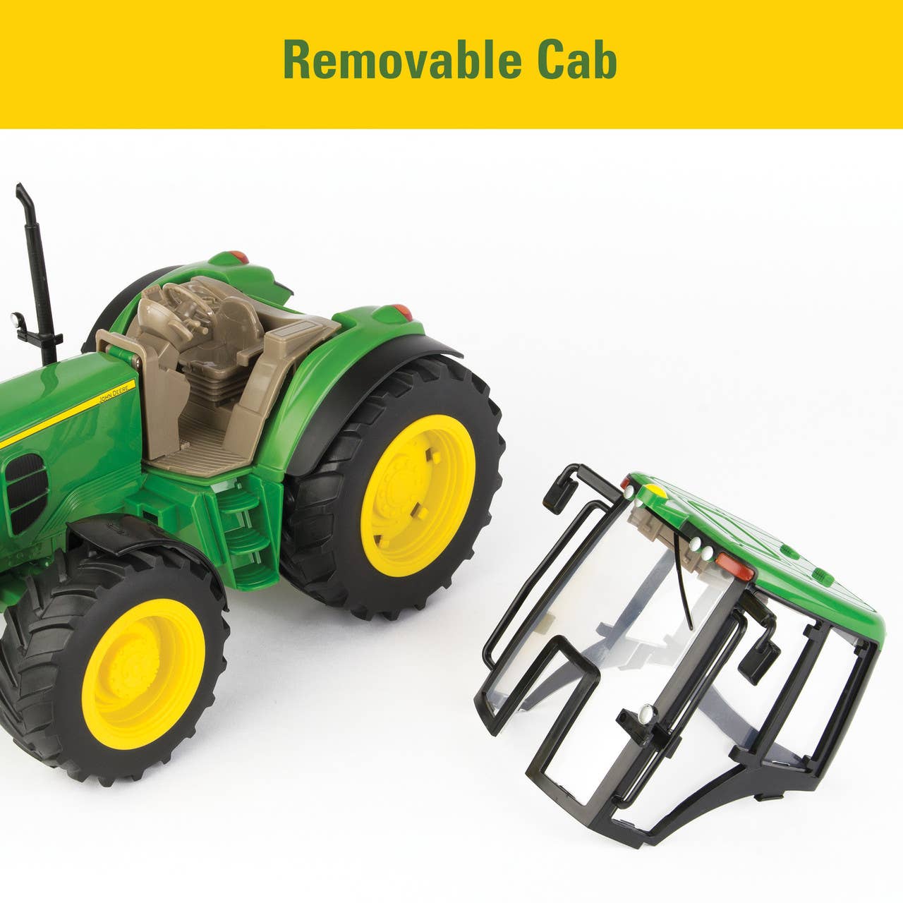 TOMY 1:16 John Deere Big Farm Tractor with Lights & Sounds - Leah Jean Boutique