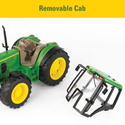 TOMY 1:16 John Deere Big Farm Tractor with Lights & Sounds - Leah Jean Boutique