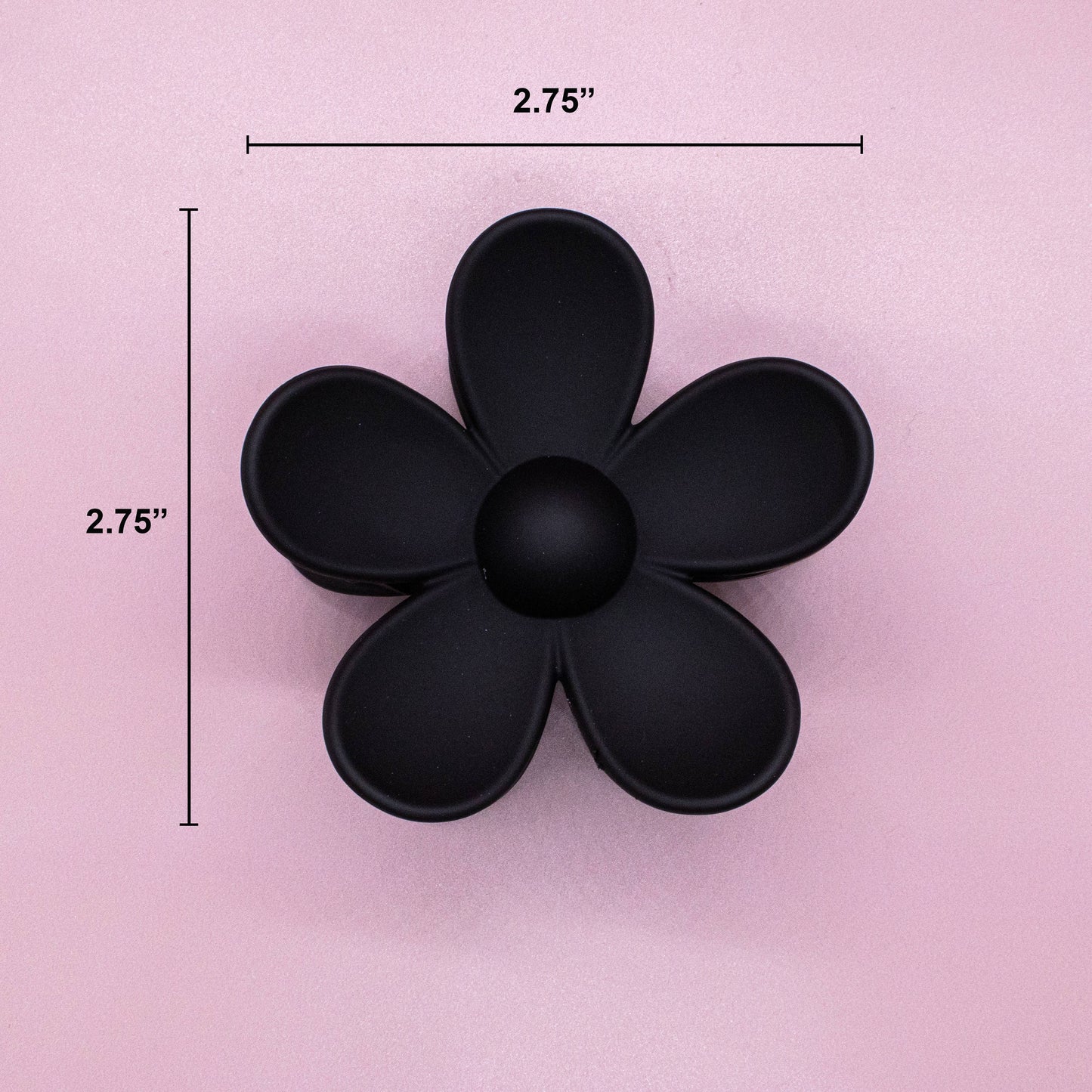 Matte Hair Claw Clip - Large Daisy Flower - Leah Jean Boutique