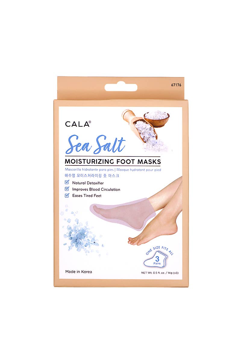 Moisturizing Sea Salt Foot Masks - Leah Jean Boutique