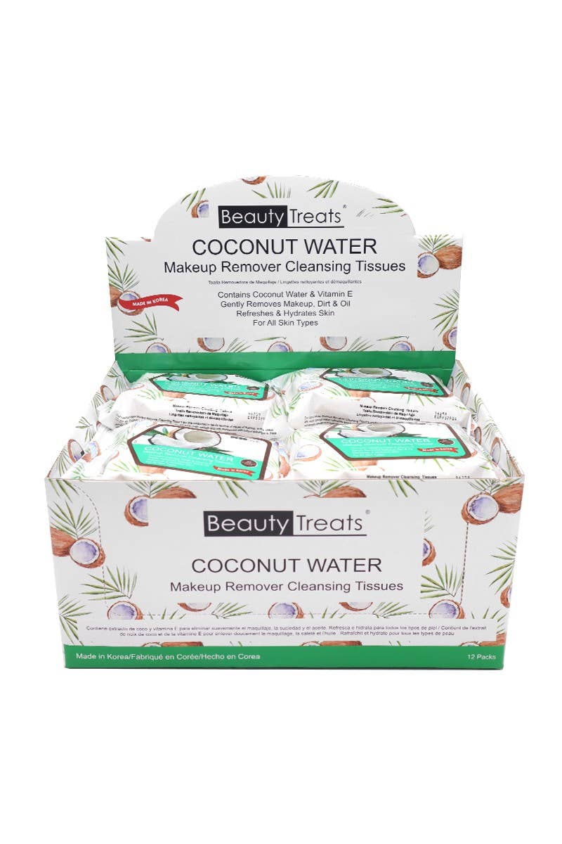 Coconut Makeup Remover Wipes - Leah Jean Boutique