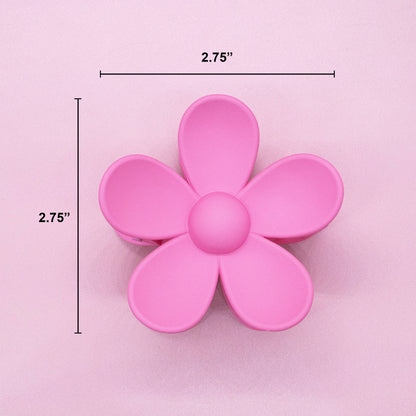 Matte Hair Claw Clip - Large Daisy Flower - Leah Jean Boutique