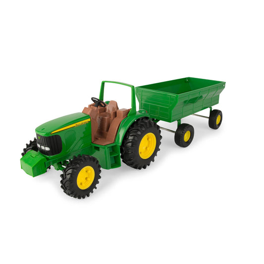 TOMY John Deere Kids Tractor Wagon Set - 8 Inch - Leah Jean Boutique