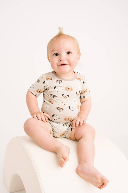 Puppy Pals Bamboo Shorts Set