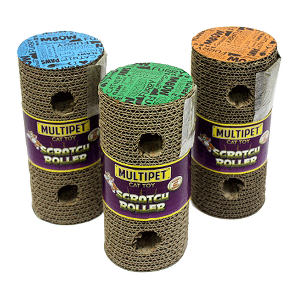 Multipet Cat Scratch Roller 7.5" - Leah Jean Boutique