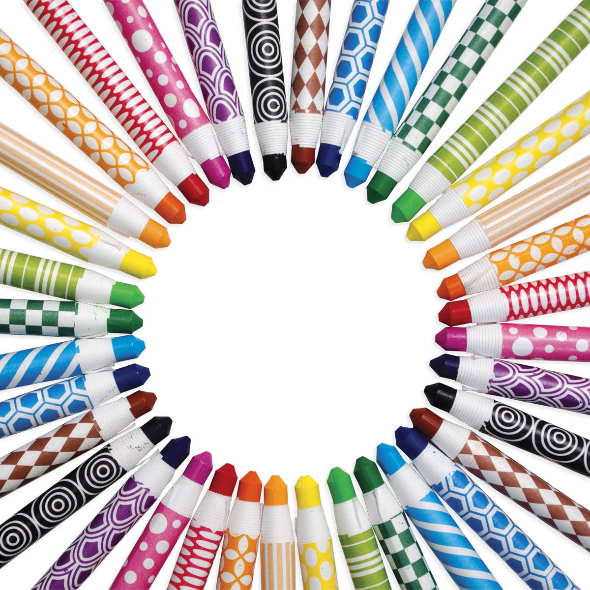 Bâtons de crayon d'apparence de couleur