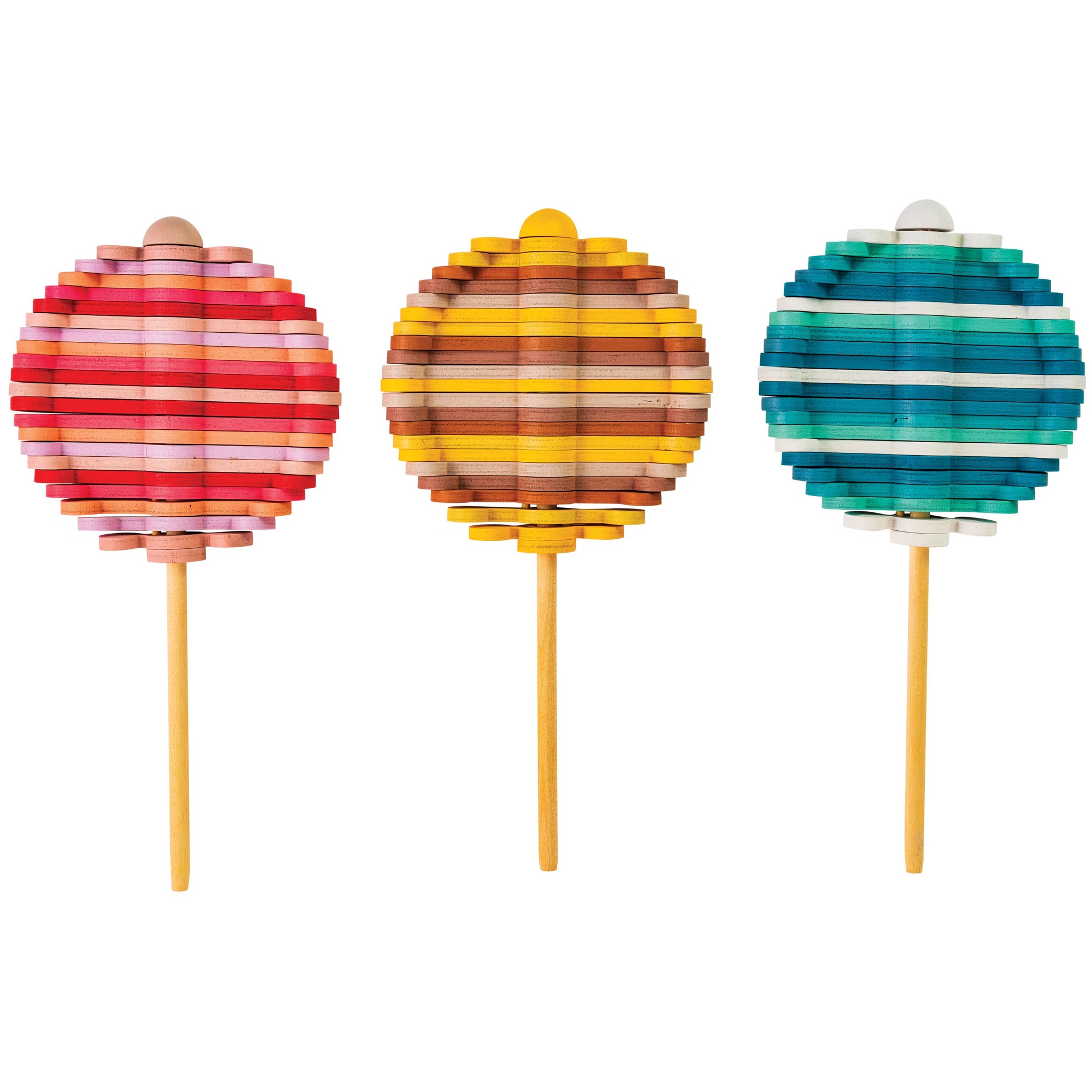Wooden Spin Lollipop 9 Unit Display - Leah Jean Boutique