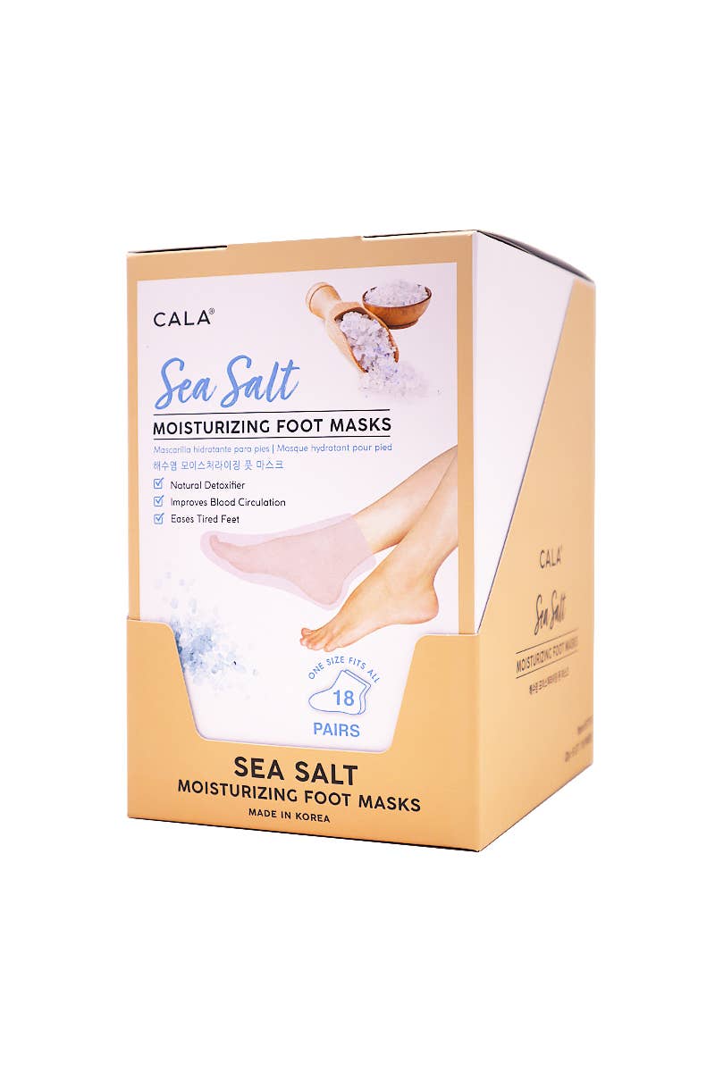 Moisturizing Sea Salt Foot Masks - Leah Jean Boutique