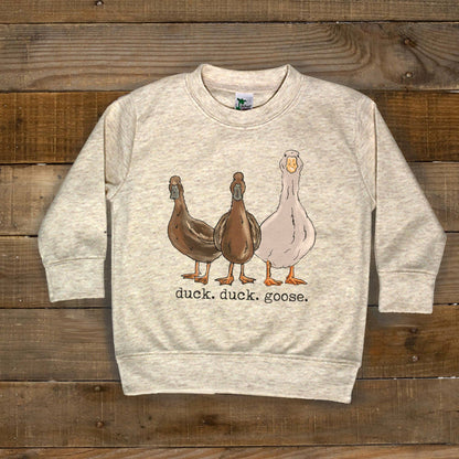 "Duck, Duck Goose" Long Sleeve Shirt - Leah Jean Boutique