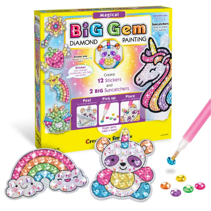 Magical BIG GEM Diamond Painting Kit - Leah Jean Boutique
