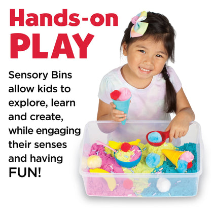 Sensory Bin Ice Cream Shop Activity Bin for Kids