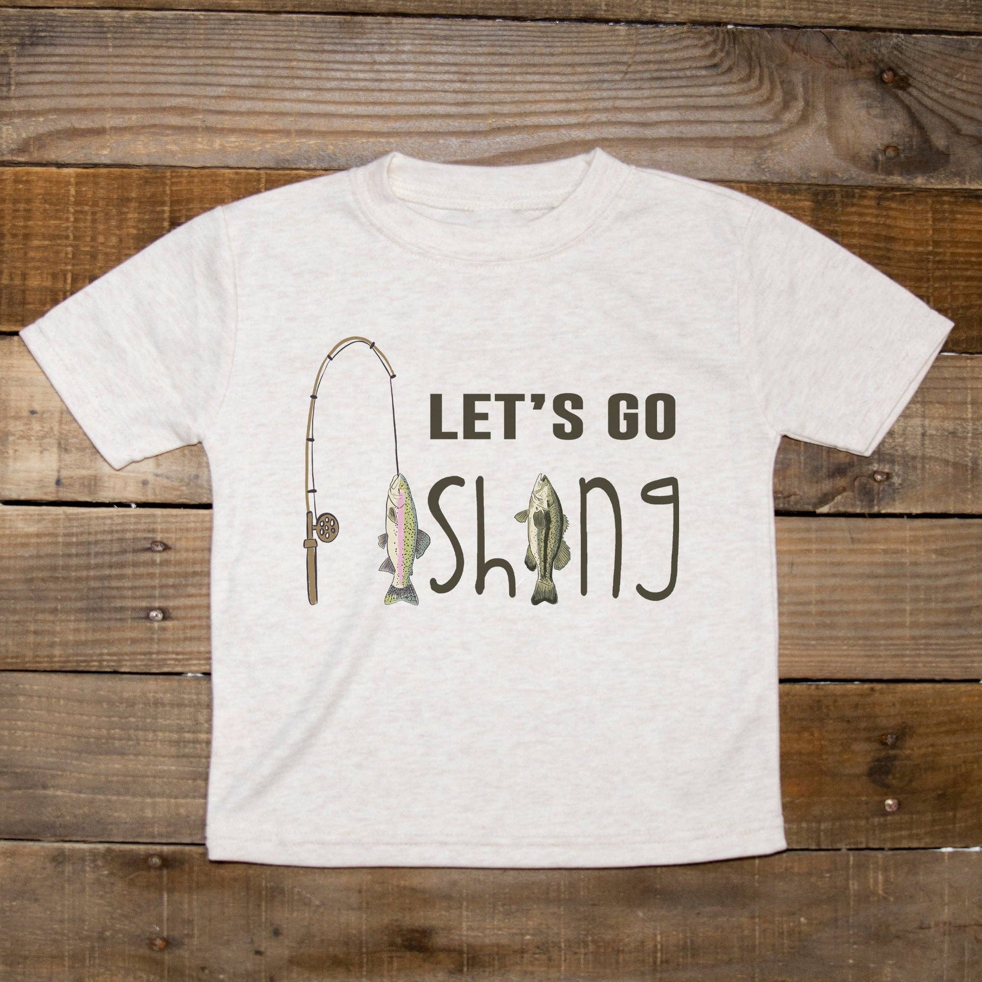 Let's Go Fishing T-shirt - Leah Jean Boutique