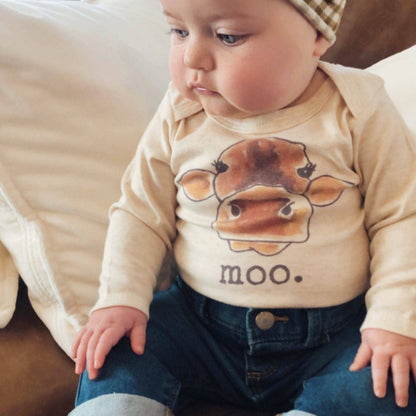 MOO Cow Farm Country Western Fall 2024 Baby Clothing