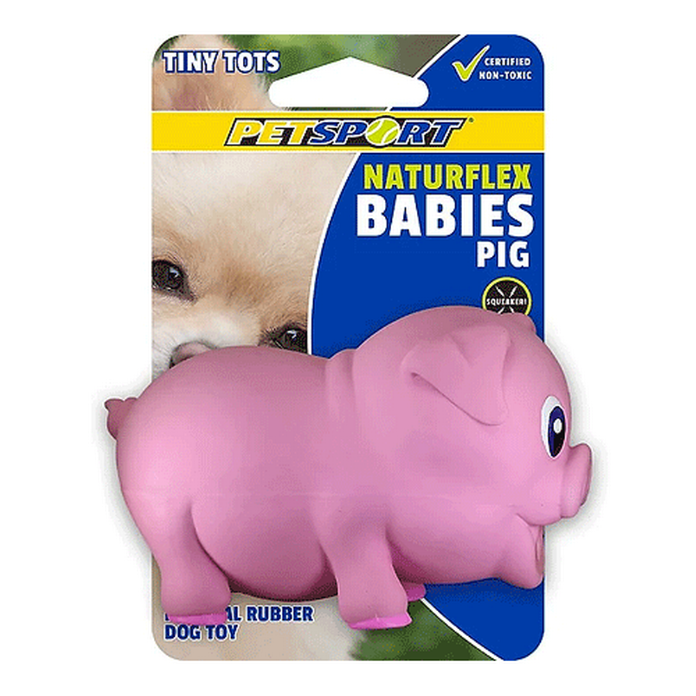 3.5" NaturFlex Babies Tiny Tots Pig - Leah Jean Boutique