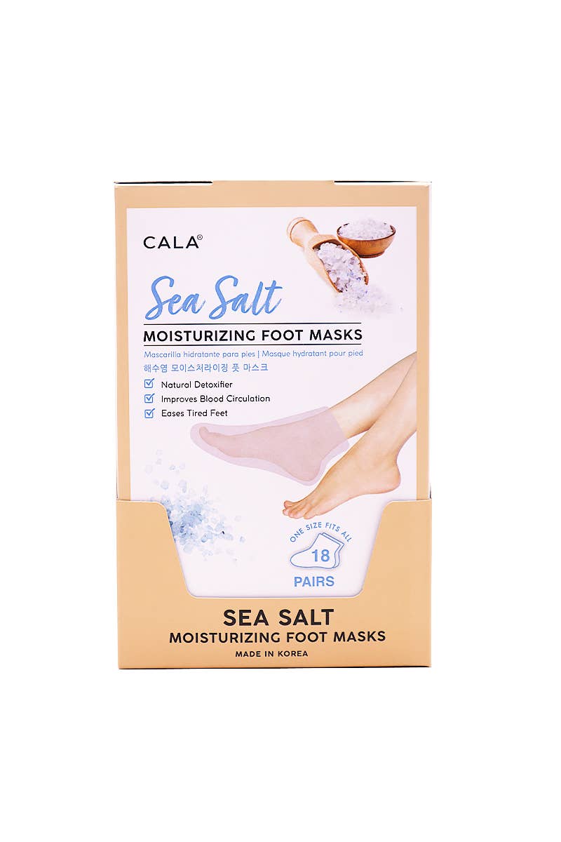 Moisturizing Sea Salt Foot Masks - Leah Jean Boutique