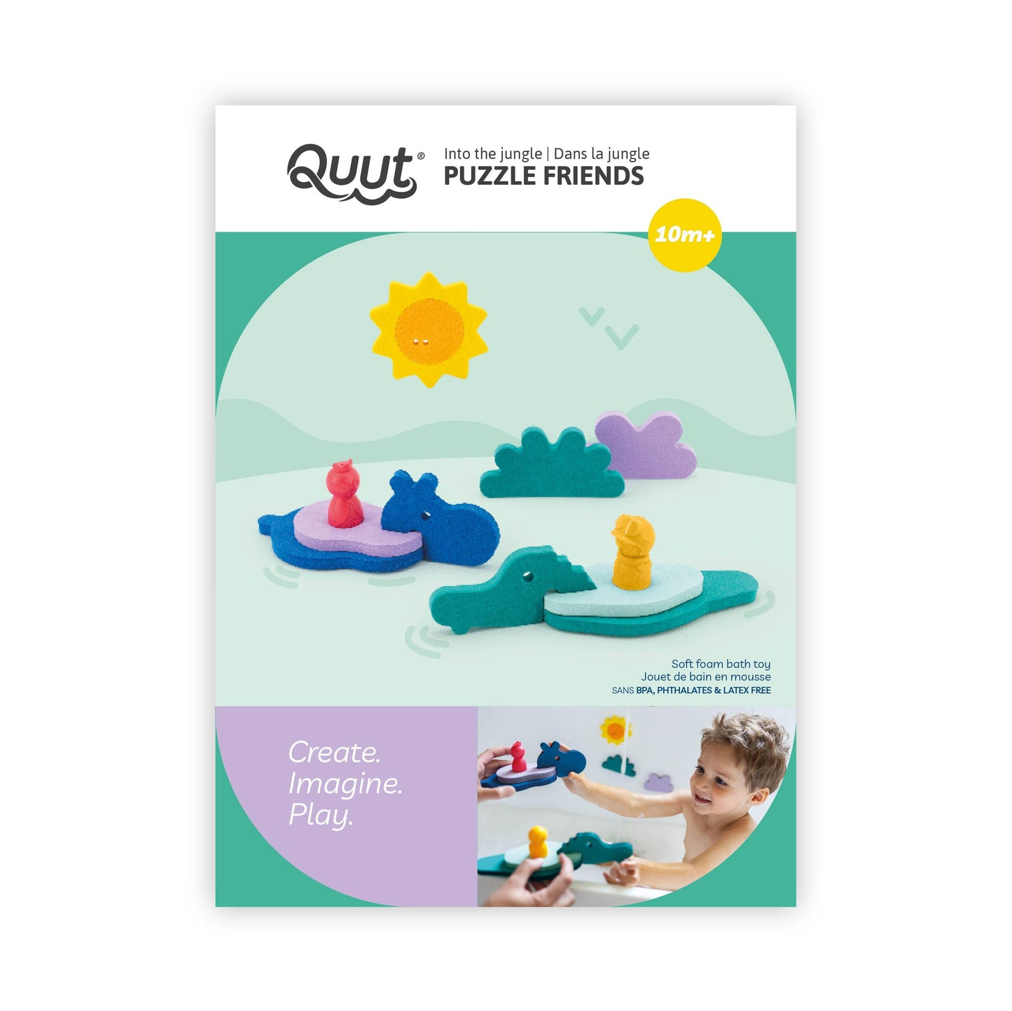 Quut Puzzle Friends - Fun in the Water - Leah Jean Boutique