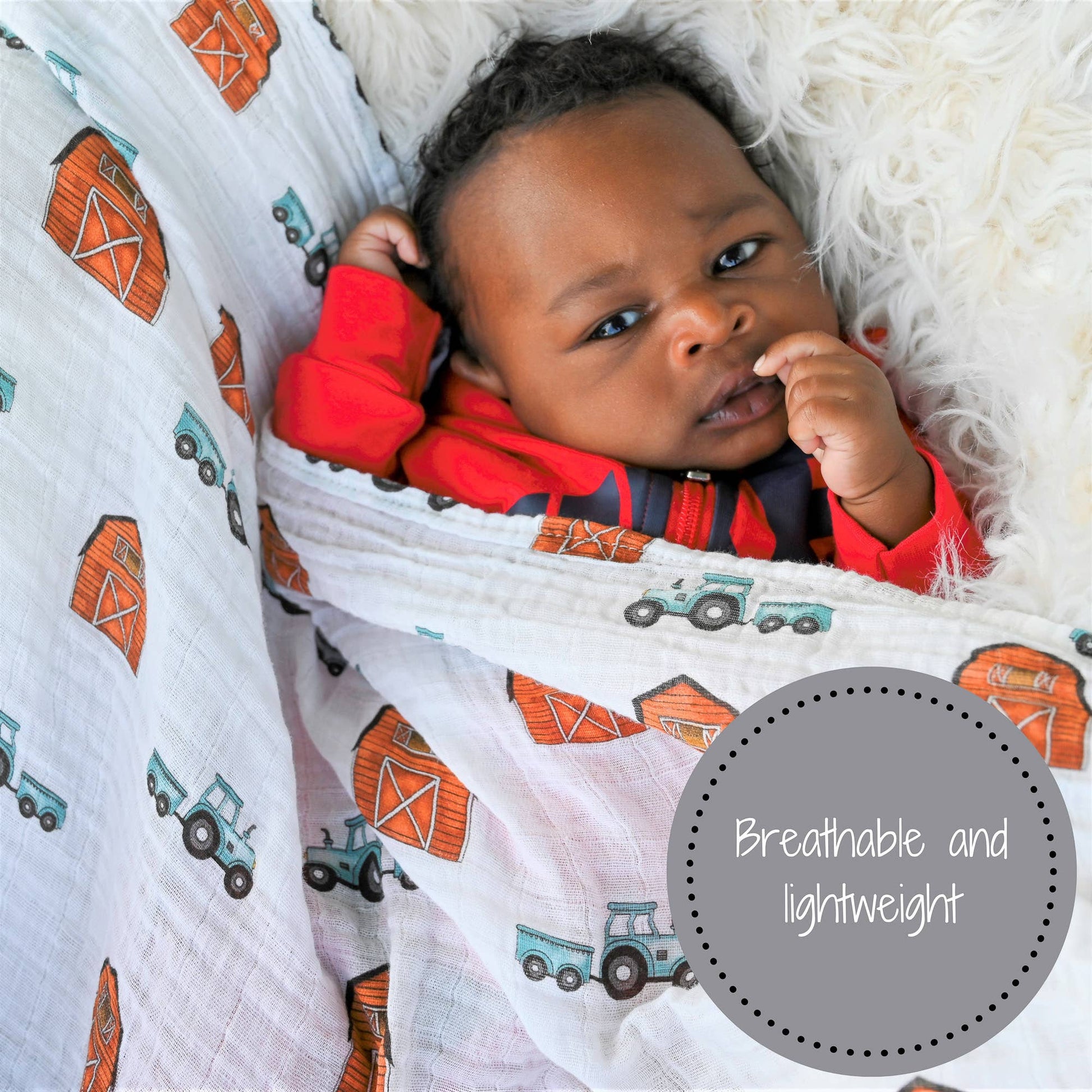 How We Roll Baby Swaddle Blanket - Leah Jean Boutique