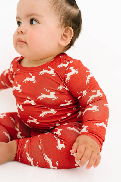 Reindeer Bamboo Set - Leah Jean Boutique