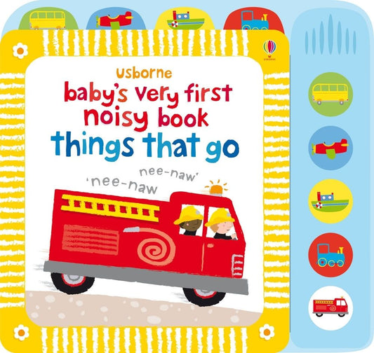 Baby's Very First Noisy Book: Things that Go - Leah Jean Boutique