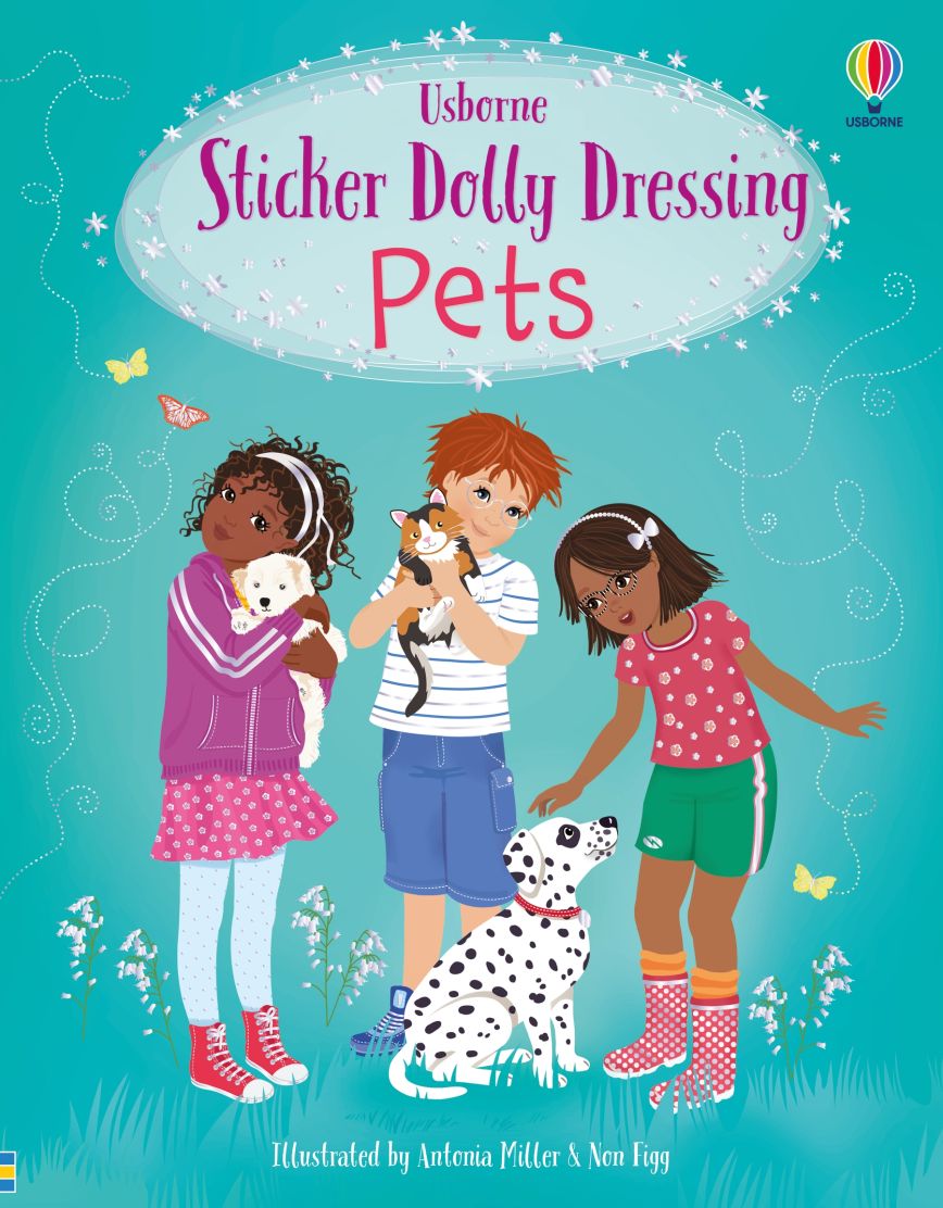 Sticker Dolly Dressing- Pets