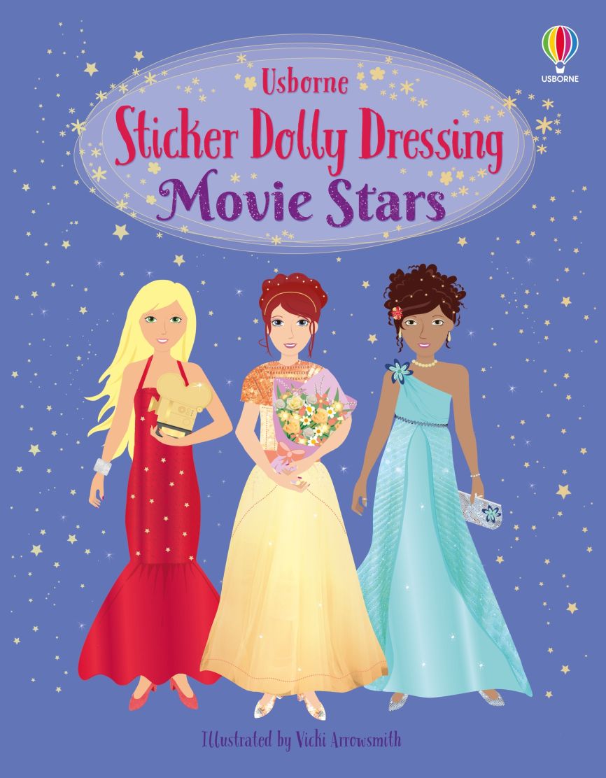 Sticker Dolly Dressing- Movie Stars