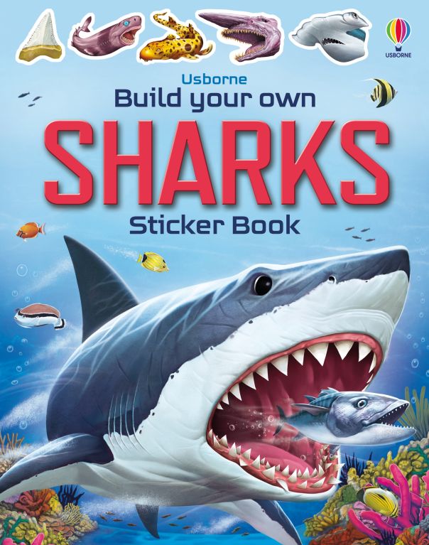 Build Your Own Sticker Book - Shark - Leah Jean Boutique
