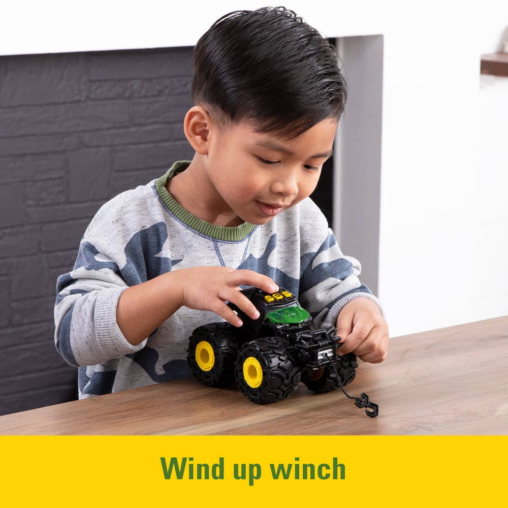 TOMY 6 Inch John Deere Toddler Toys Monster Treads Gator - Leah Jean Boutique