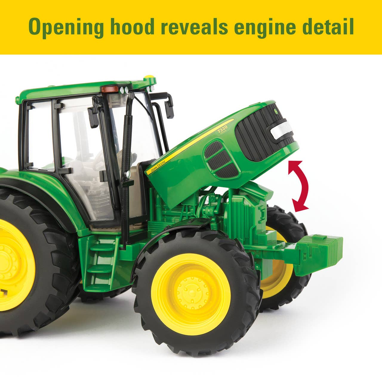 TOMY 1:16 John Deere Big Farm Tractor with Lights & Sounds - Leah Jean Boutique