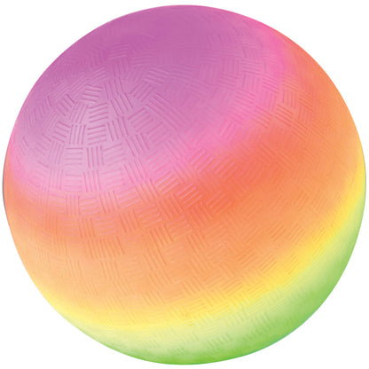 9" Rainbow Playground Balls 12-unit case pack (Polybags) - Leah Jean Boutique
