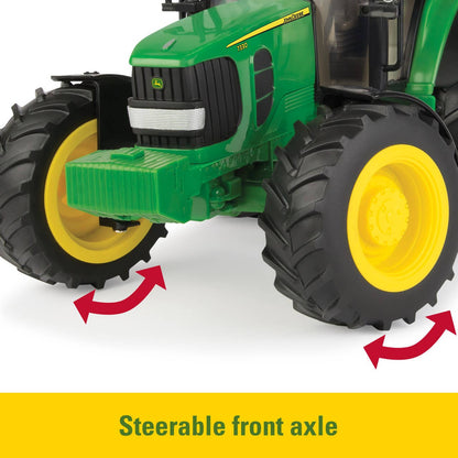 TOMY 1:16 John Deere Big Farm Tractor with Lights & Sounds - Leah Jean Boutique
