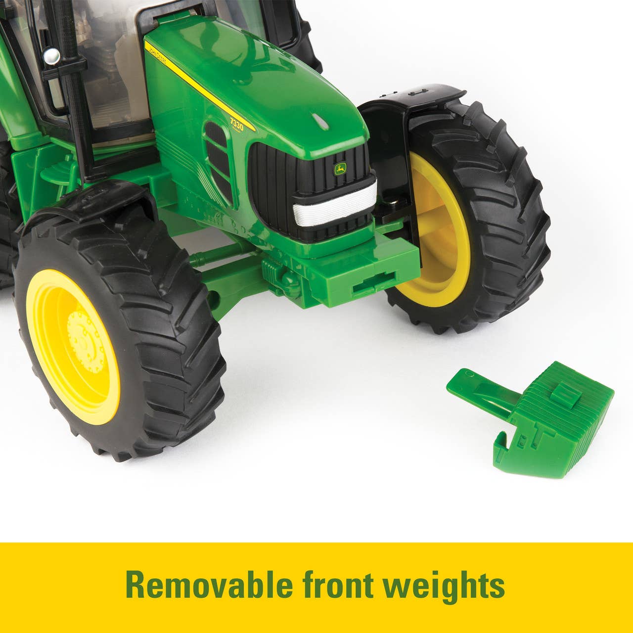 TOMY 1:16 John Deere Big Farm Tractor with Lights & Sounds - Leah Jean Boutique