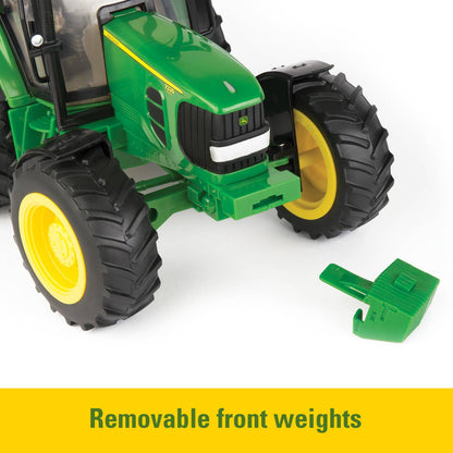 TOMY 1:16 John Deere Big Farm Tractor with Lights & Sounds - Leah Jean Boutique