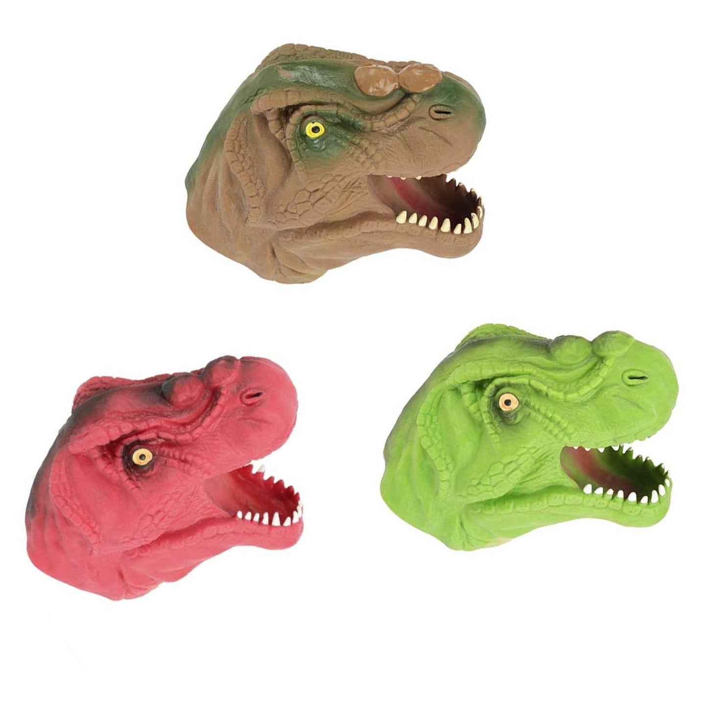 Dinosaur Head Hand Puppet Kids Toy