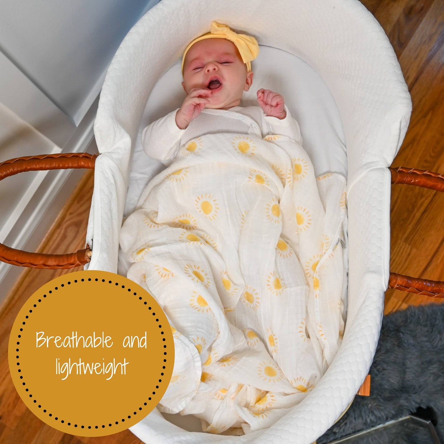 Beautiful Day Baby Swaddle Blanket