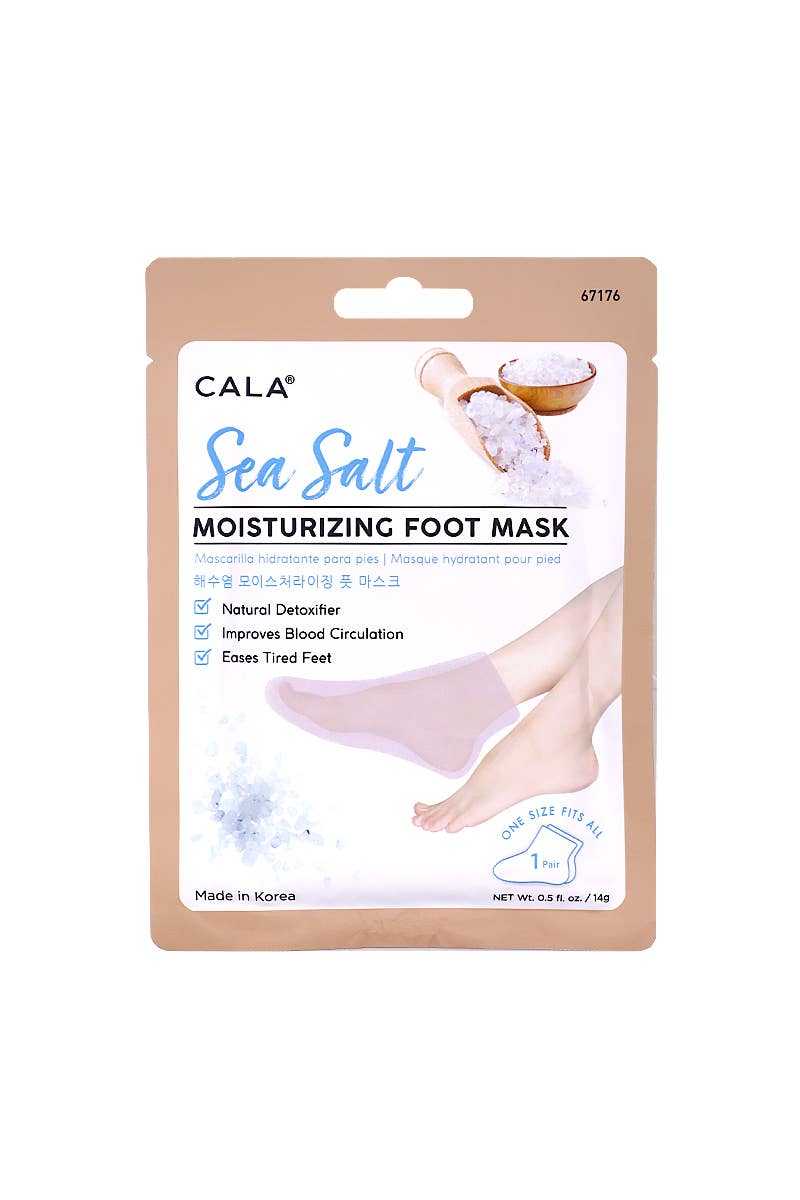 Moisturizing Sea Salt Foot Masks - Leah Jean Boutique