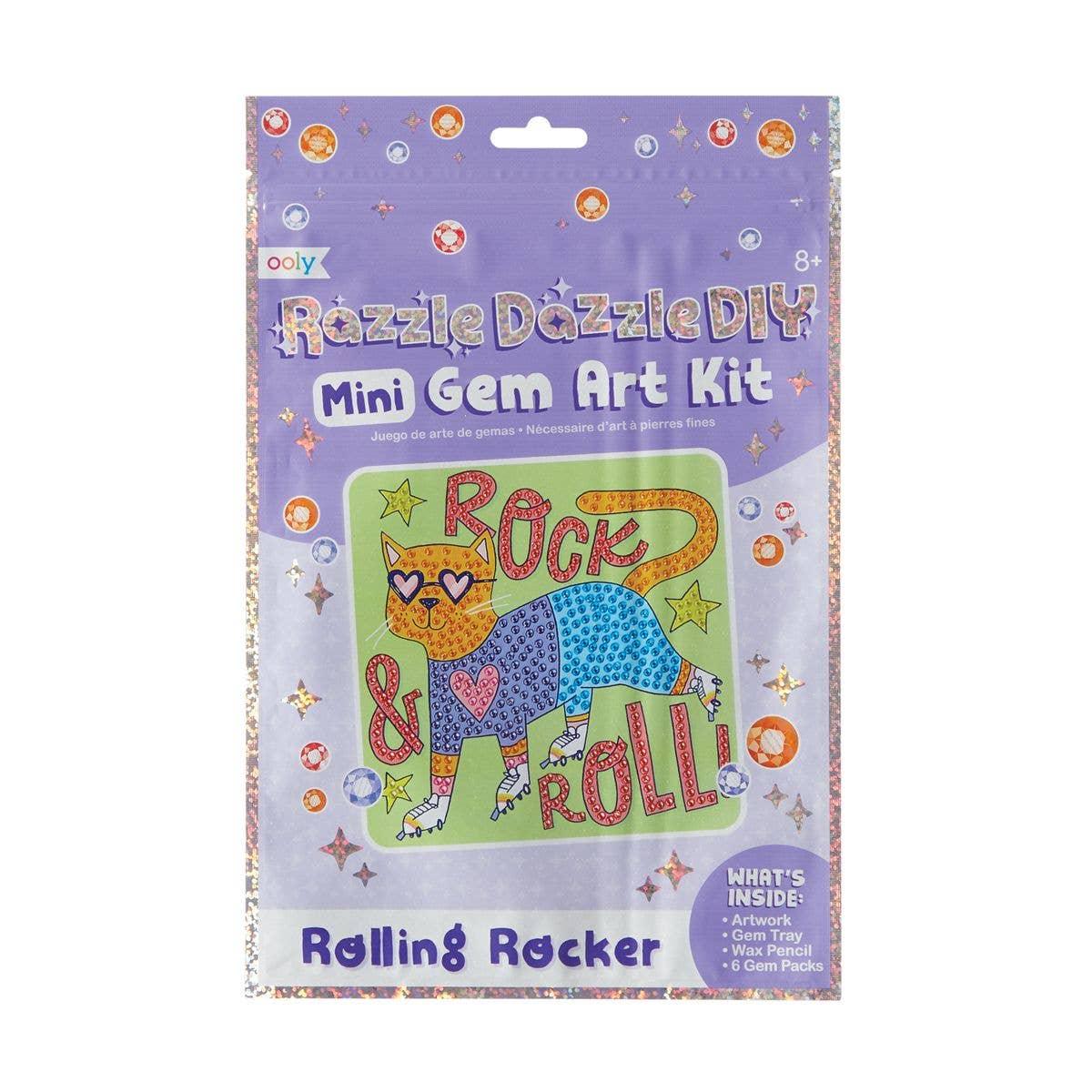 Razzle Dazzle D.I.Y. Mini Gem Art Kit: Rolling Rocker