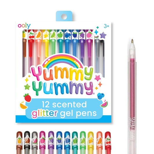 Yummy Yummy Scented Glitter Gel Pens - Leah Jean Boutique