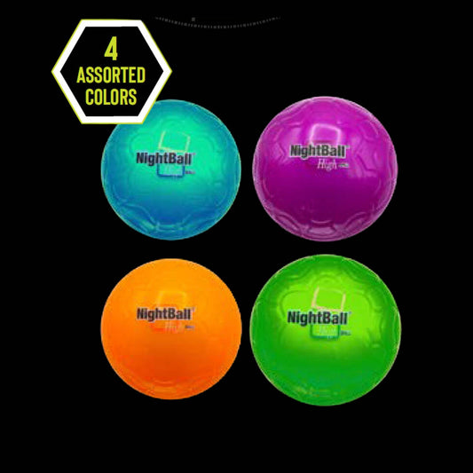 NightBall® Light-Up LED High Bounce Ball