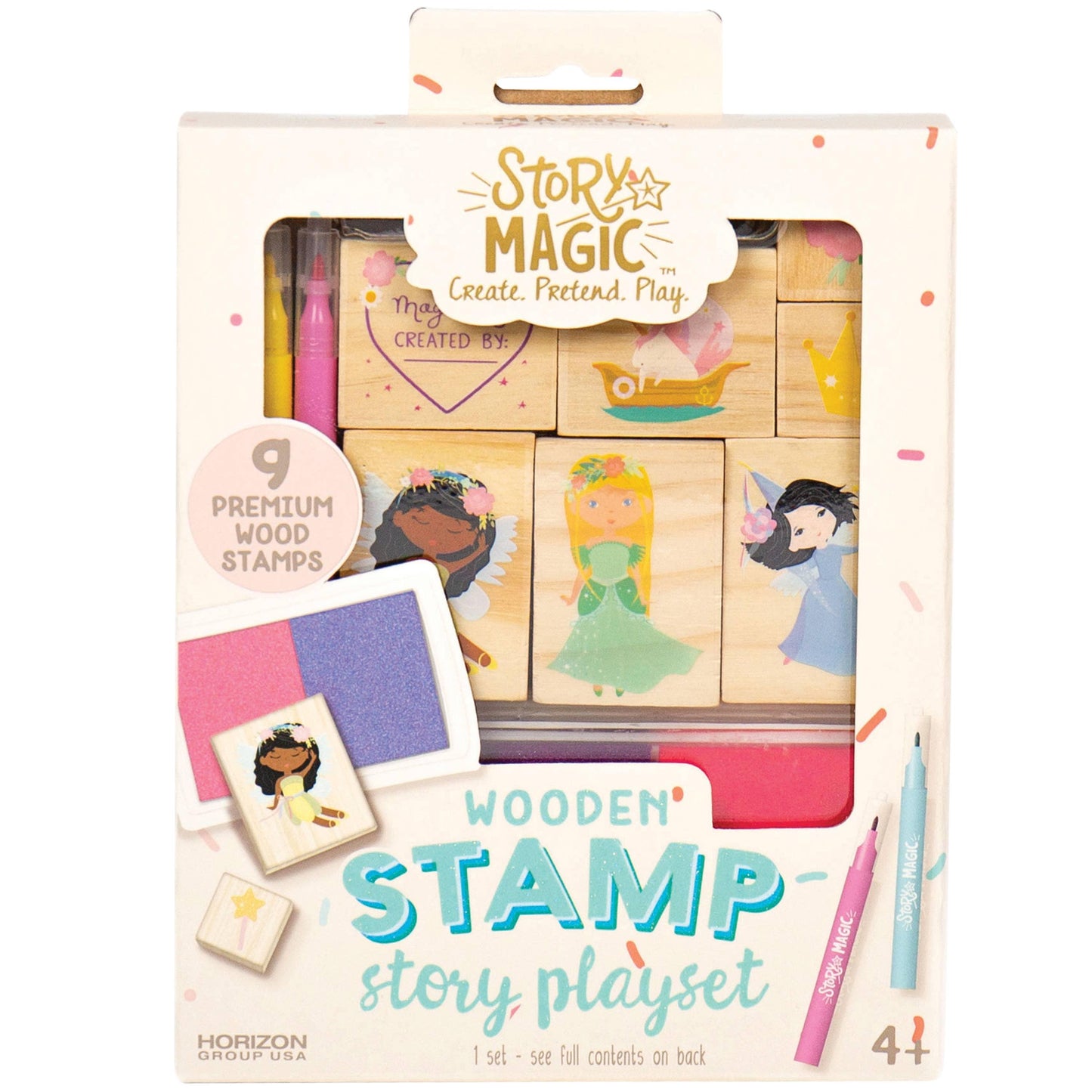 Mini Wooden Stamp Set - Leah Jean Boutique