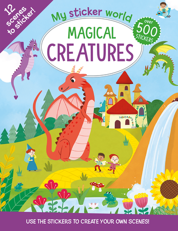 My Sticker World: Magical Creatures - Leah Jean Boutique