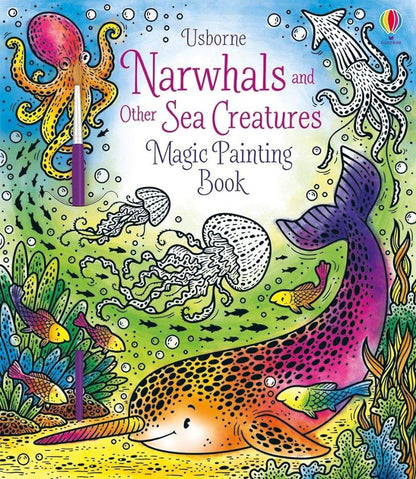 Magic Painting Book - Narwhals and Other Sea Creatures - Leah Jean Boutique