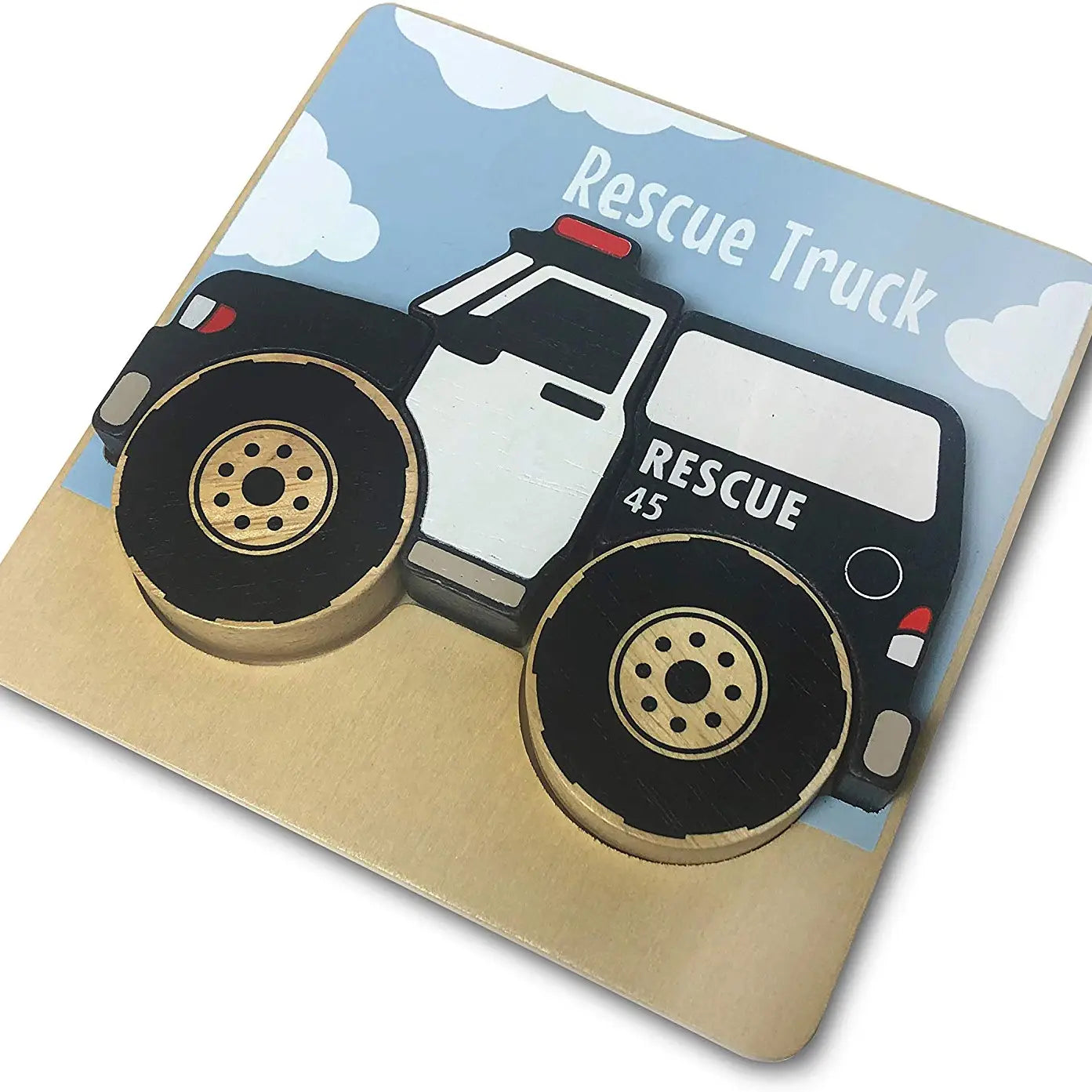 Puzzles de camions Chunky Pieces Puzzles de 5 pièces